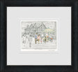 to be or not to be sketch framed print by artist leigh lambert