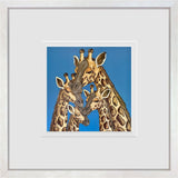 together we stand tall framed print by artist amy louise