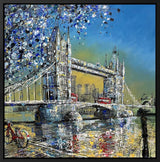 towere crossing original framed by artist nigel cooke