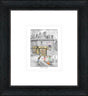twos company sketch framed print by artist leigh lambert