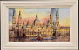 zaragoza del pilar espana framed original by artist veronica benoni