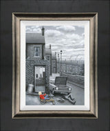 wallop framed canvas print by artist leigh lambert