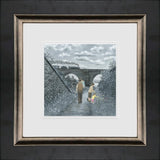 we timed that right framed paper print by artist leigh lambert