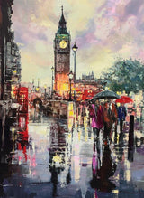 westminster glow print by artist ewa czarniecka