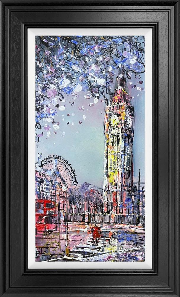 westminster viewpoint framed original by artist nigel cooke