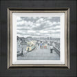 what do you like best grandad or chips framed canvas print by artist leigh lambert