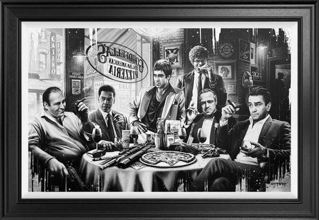 who ordered the cannoli framed print by artist ben jeffery