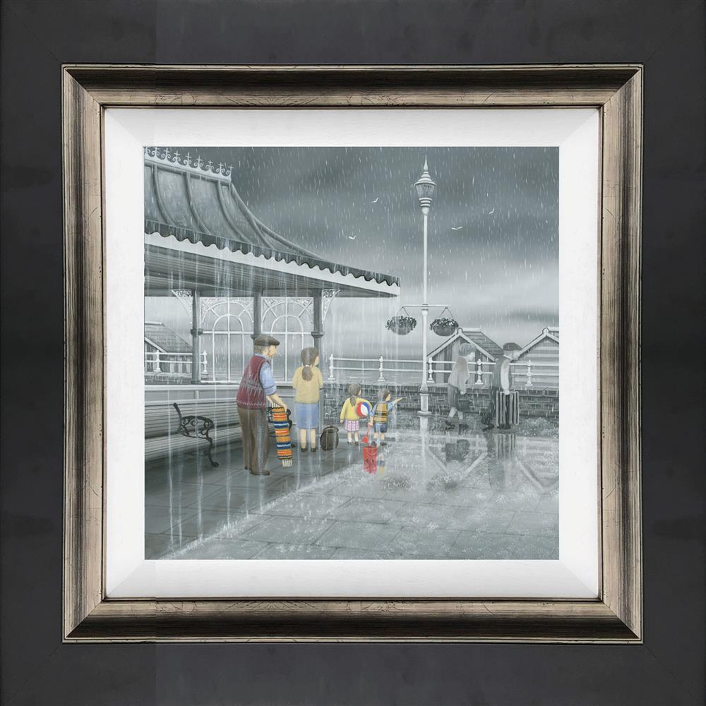whos idea was this framed canvas print by artist leigh lambert