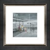 whos idea was this framed paper print by atist leigh lmabert