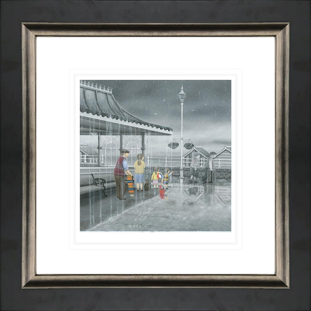 whos idea was this framed paper print by atist leigh lmabert