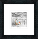 whos idea was this sketch framed print by artist leigh lambert