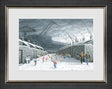 you go first framed paper print by artist leigh lambert
