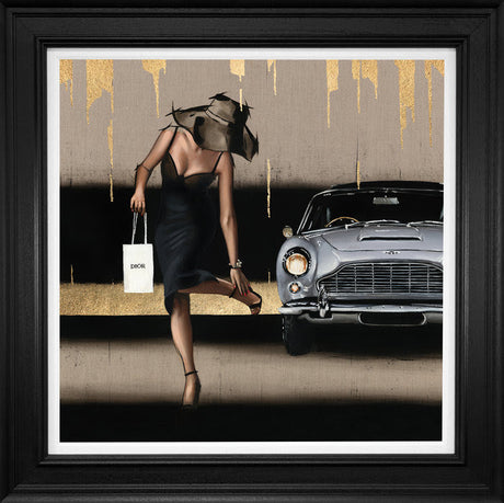 a day in the dream framed print by artist richard blunt