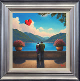 a view to rmember framed print by artist david renshaw