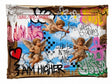 aim higher framed print by artist ghost