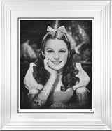 all it takes is a little bit of courage print framed in white by artist jj adams