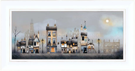 baker street framed print by artist gary walton