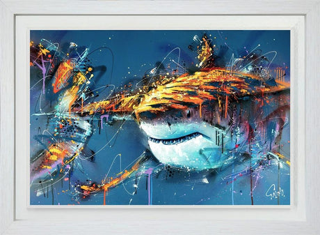 barry framed print by artist joe galindo