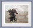 batmobile to turbo framed print by artist craig davison