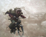 batmobile to turbo print by artist craig davison