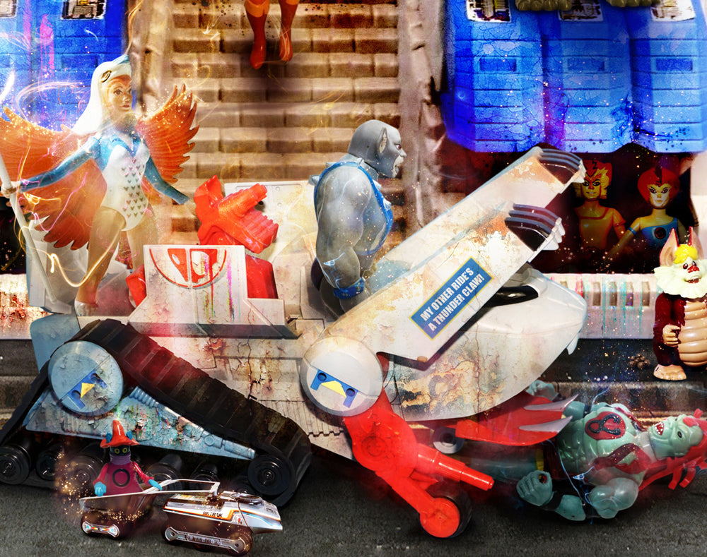 battle street close up 7 by artist mark davies