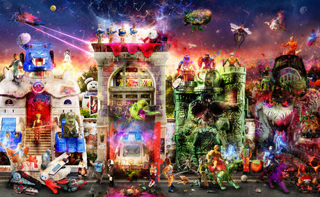 battle street print by mark davies