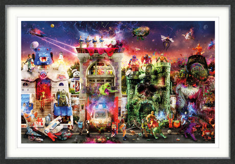 battle street print framed by artist ark davies