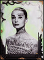 beauty and grace lime framed print by artist ghost