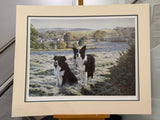 best friends artist proof mounted print by artist steven townsend