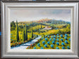 between vine and sky framed original by artist gary sams