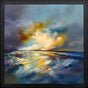 breaking light deluxe framed print by artist alison johnson