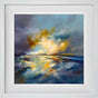 breaking light framed print by artist alison johnson