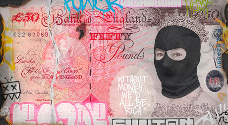 burning a hole in your pcoket print mounted by aritst jj adams