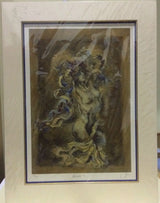 cascade i mounted print by artist joy kirton smith