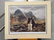 champion of the glen artist proof mounted print by artist stven townsend
