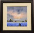 cornflower meadow framed original by artist allan morgan