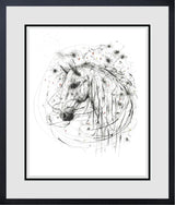 cosmos framed print by artist scott tetlow