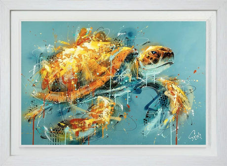 crush framed print by artist joe galindo