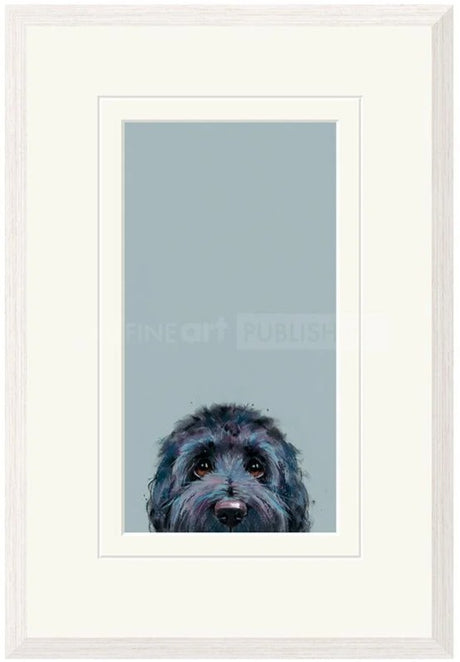 cute alert framed pprint by artist nicky litchfield