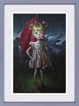 double dare framed print by artist craig davison