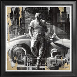driven deluxe framed print by artist ben jeffery