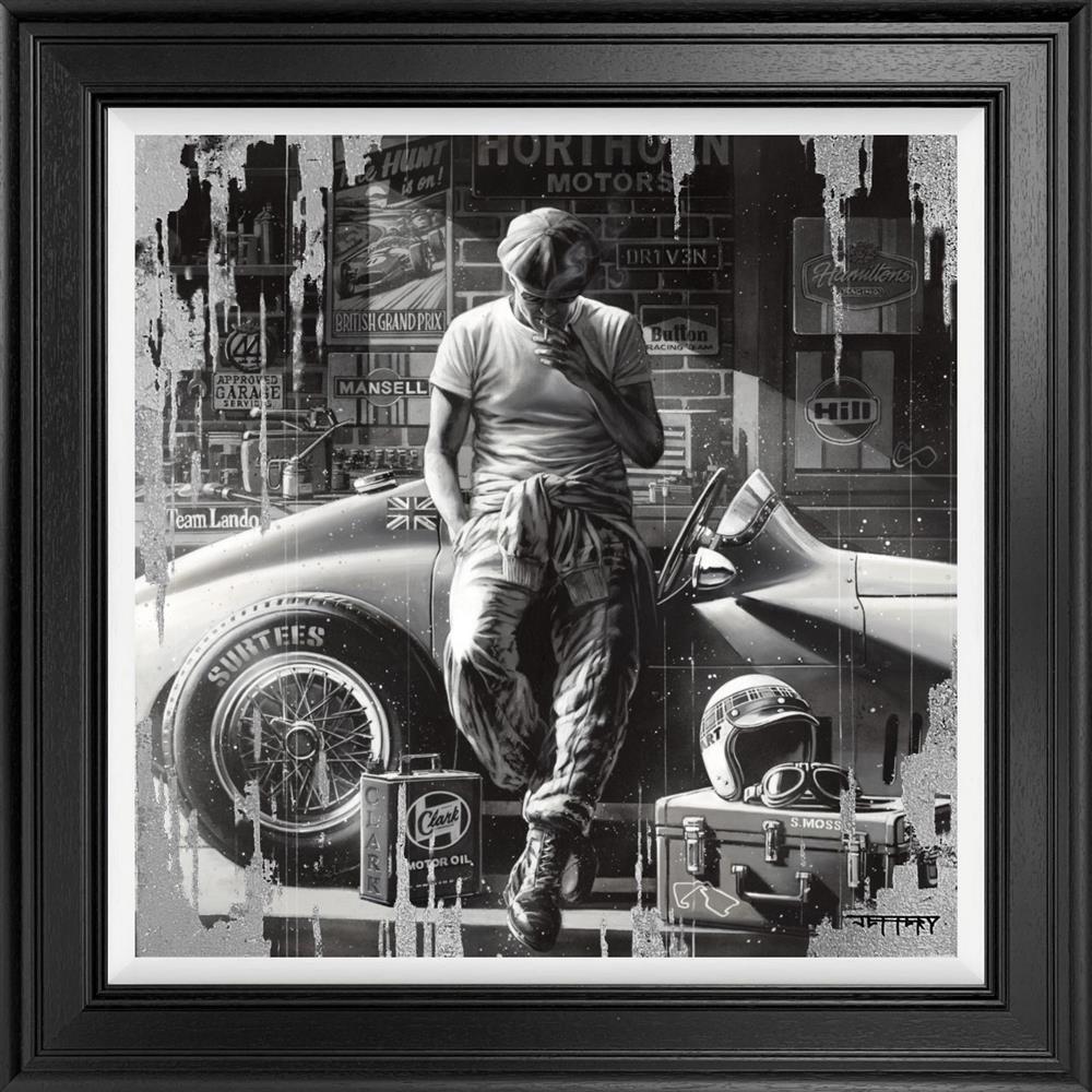 driven framed print by artist ben jeffery