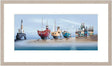 durdle trio framed print by artist gary walton