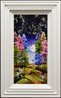 moonlight ramble framed original by rozanne bell