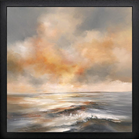 echoes of time deluxe framed print by artist alison johnson