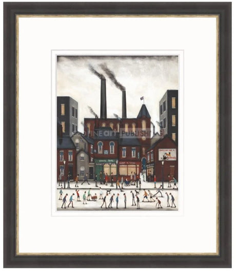 ednas baps framed in black and silver by artist sean durkin