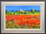 rustic horizon framed original by artitst gary sams