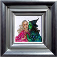 elphie and glinda sketch framed by kerry darlington
