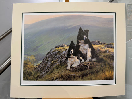 end of a working day mounted print by artist steven townsend