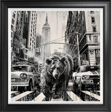 endangered empire framed print by artist ben jeffery